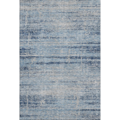 Premium Machine Washable Gerardo Sky Rug