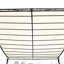 Pavillon de jardin extérieur 10 'x 13'. Fabrication en acier, abri de patio. Blanc crème, avec drainage. Structure, intempéries. Protégé. Trous. Pour le jardin. Blanc
