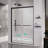 44-48*72" Frame Double Sliding Soft-Close Shower Doors, Bathroom Sliding Shower Door, (6Mm) Thick SGCC Tempered Glass Door For Bathroom Door-123404360