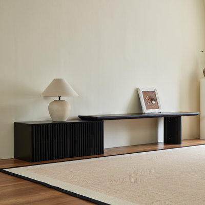 Modern Tv Stand (expandable) With Storage Cabinet Entertainment Center Living Room Tv Stand 