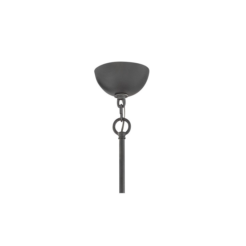 Perriand 40 - Light Chandelier, Brushed Graphite, 30" H x 24" W x 24" D