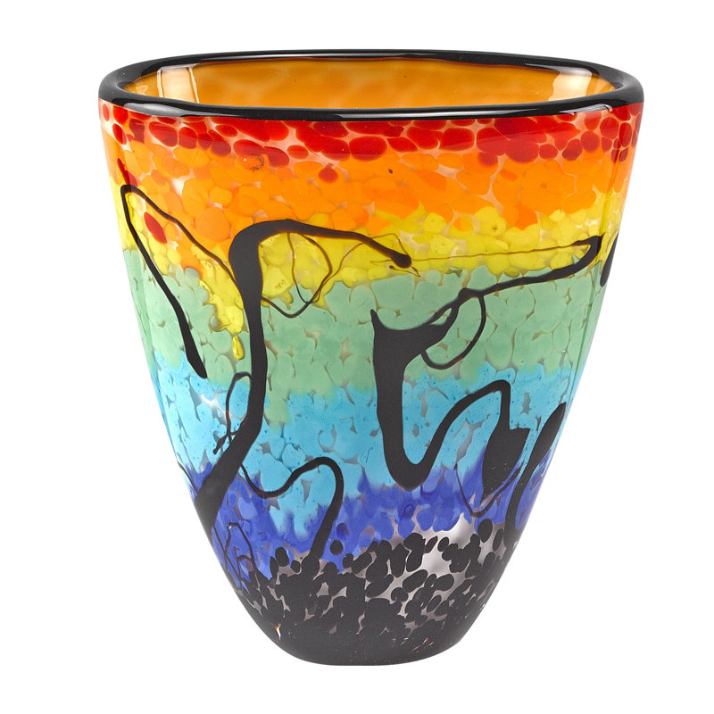 Vase en verre 75 "