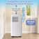 8 000 BTU Refroidisseur / Ventilateur / Unité de climatisation 3 en 1 portable sec, pour la pièce 420 pi2