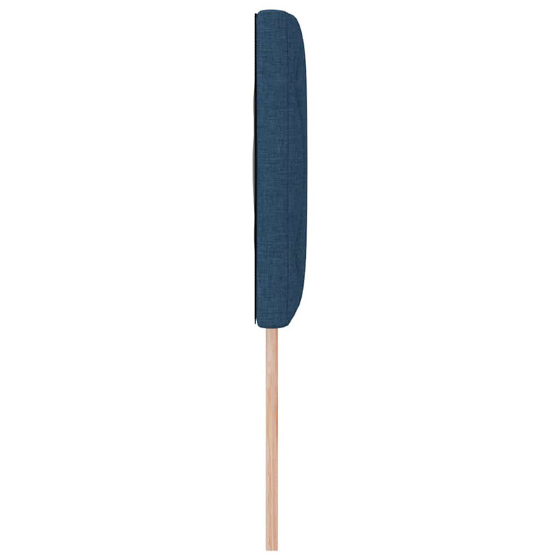 Headboard, 128cm H x 160cm W x 7cm D, Blue