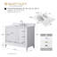 Meuble-lavabo autoportant à simple cuve 42 po avec plateau en marbre Caldwell-107663186-107663188-107663191