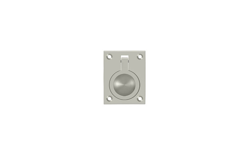 Ring Pull, Brushed Nickel