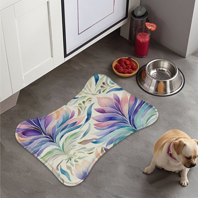 Bold Colors - Tapis d'alimentation en os 1 pièce