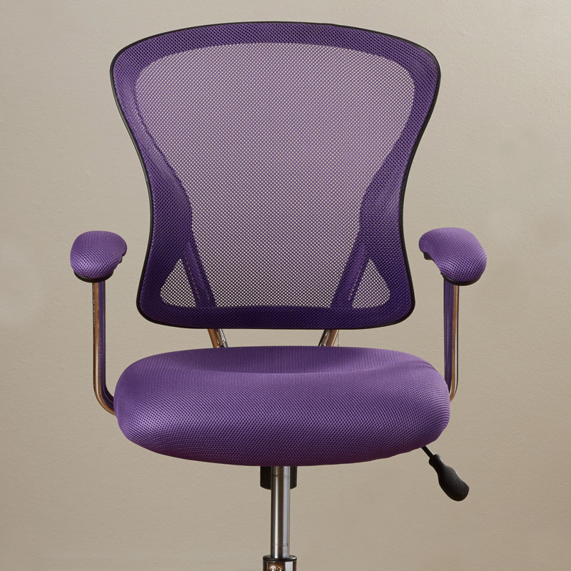 Mesh Task Chair, Purple