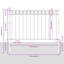 vidaXL Fence 