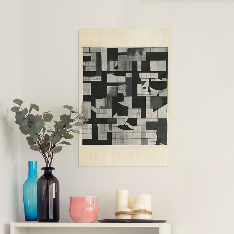 Série ABSTRACT DCCDXC - Impression sur toile seulement - NON CADRE, H 48 po x l 32 po