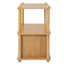 Table de chevet en bois avec rangement