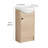 Koden 18.15 " W Freestanding Standard Free Standing 1 Single Vanity Bathroom Vanity With Ceramic Top