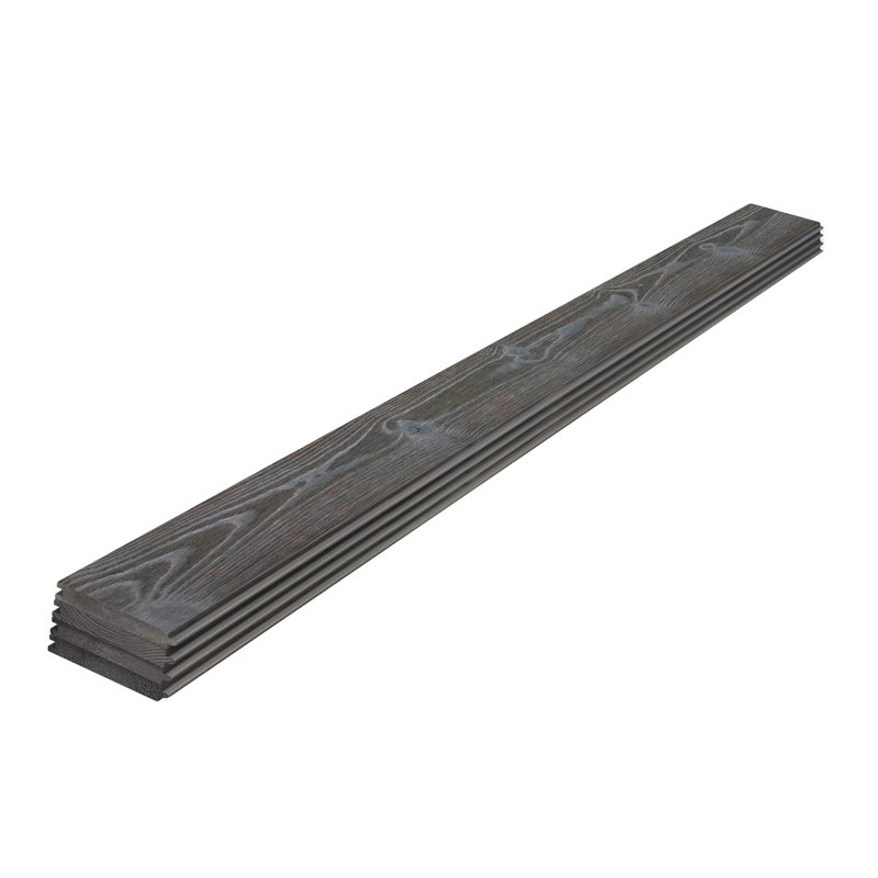 8 ft Distressed Smoke Pine Shiplap Planks (Set of 4)