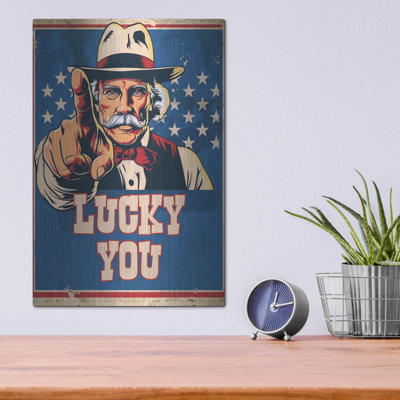 Winston Porter 'Lucky You' by Andreas Magnusson Metal Wall Art