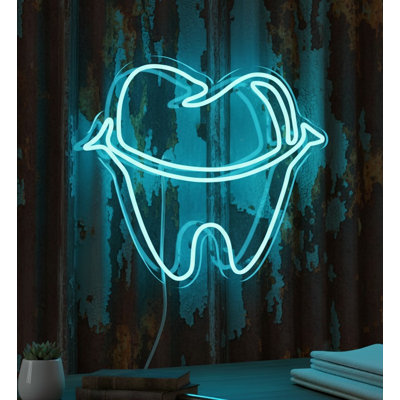  | Enseigne néon néon | Fabriqué avec un tube néon cyan brillant incassable durable qui brille pendant plus de 50 000 heures sans scintillement ni gradation | 20 x 24 | Cyan vif