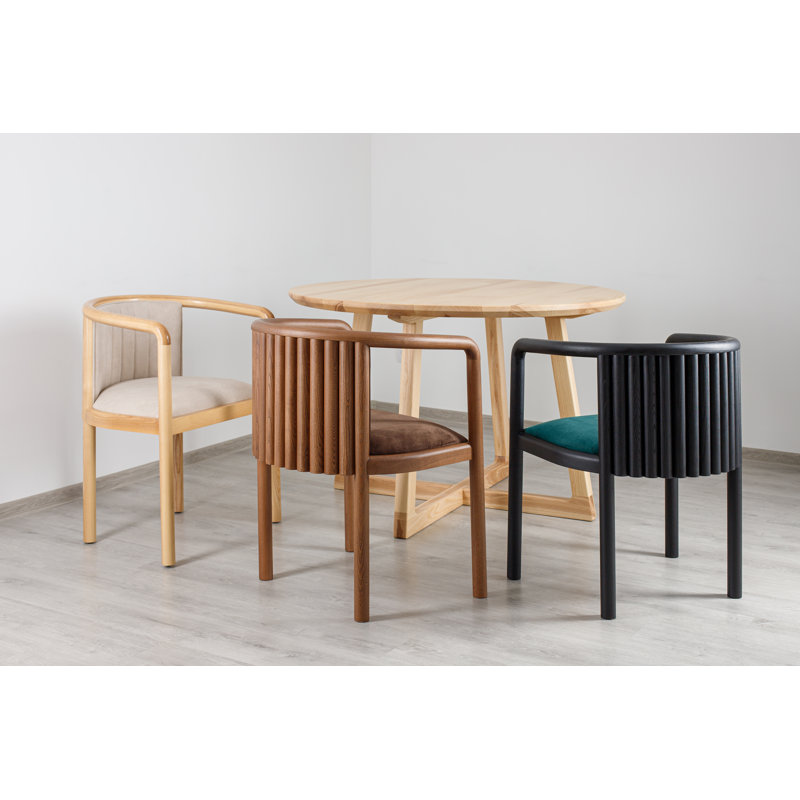 Alton Dining Chair, Matte Black, Teal