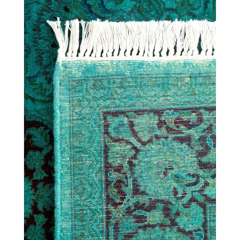 Fine Vibrance One-of-a-Kind 3' 2" X 5' 3" Hand Knotted Area Rug