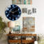 Horloge murale avec requin menaçant - horloge murale moderne en verre 12 po