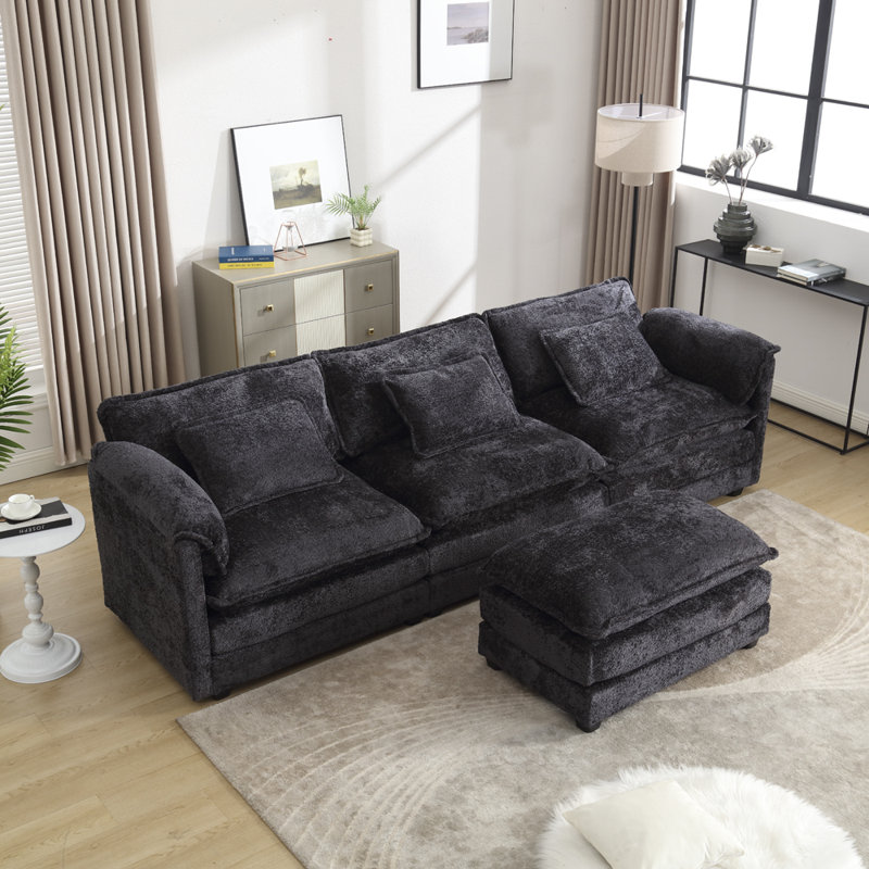 Elegant Oversized Living Sofa