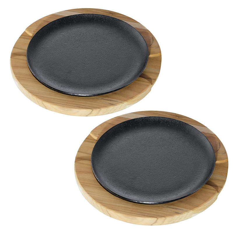 Ensemble de 2 assiettes BBQ Churrasco