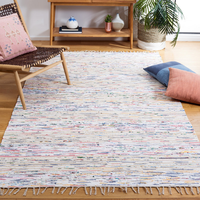 Montauk Hand Woven Performance Striped Rug, Rectangle 4' x 6'