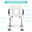 Chaise de douche en U