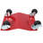 4PACK 2500lbs Capacity Professional Steel Vehicle Dollies,Heavy Duty Wheel Dolly,Car Dolly,Steel Tire Skates with Brakes,RED