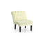 Chaise d'appoint rembourrée Abiha Canora Grey-1076409665