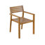 Ensemble repas d'extérieur 5 pièces avec 4 chaises en bois d'acacia-375568401