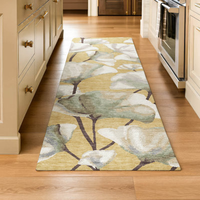 Tapis floral lavable à la machine de qualité supérieure Mayfield AMF2405