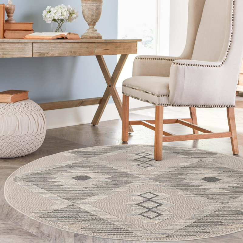 Groton Indoor Rug, Round 3'3"