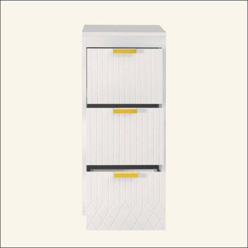 Armoire murale flottante, armoire latérale avec tiroirs, armoire multifonctionnelle pour salle de bain, salon (meuble-lavabo non inclus)