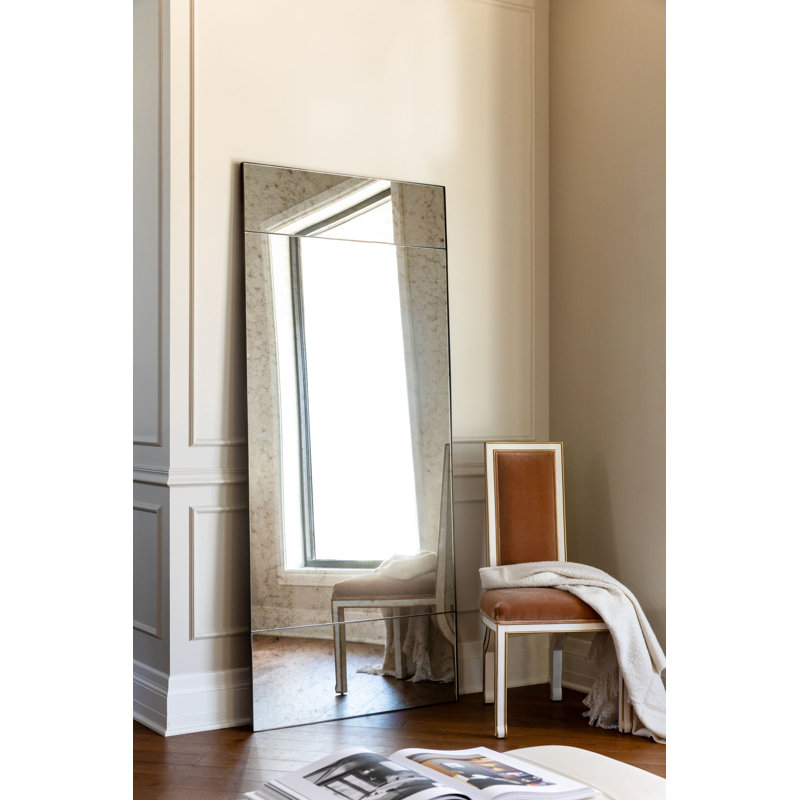 Eden Rectangle Brass Mirror