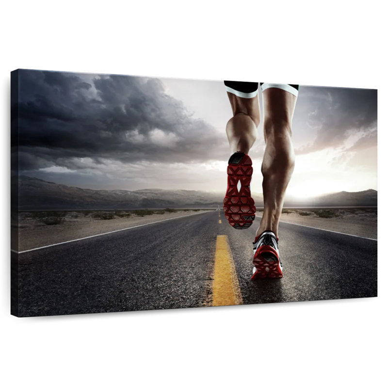 Sireci Highway Run, 20" H x 30" W