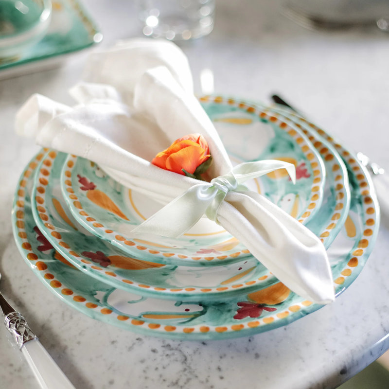 Campagna Handmade Terra Cotta Dinner Plate