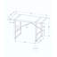 Bureau d'ordinateur, bureau personnel, ordinateur portable, travail, métal, contemporain, moderne-1872844322