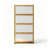 4-Tier Display Cabinet With Acrylic  Flip Up Door, Foldable Curio Cabinet Collection Storage Organizer Showcase Bookcase-512158864