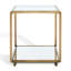 Florabella Glass End Table
