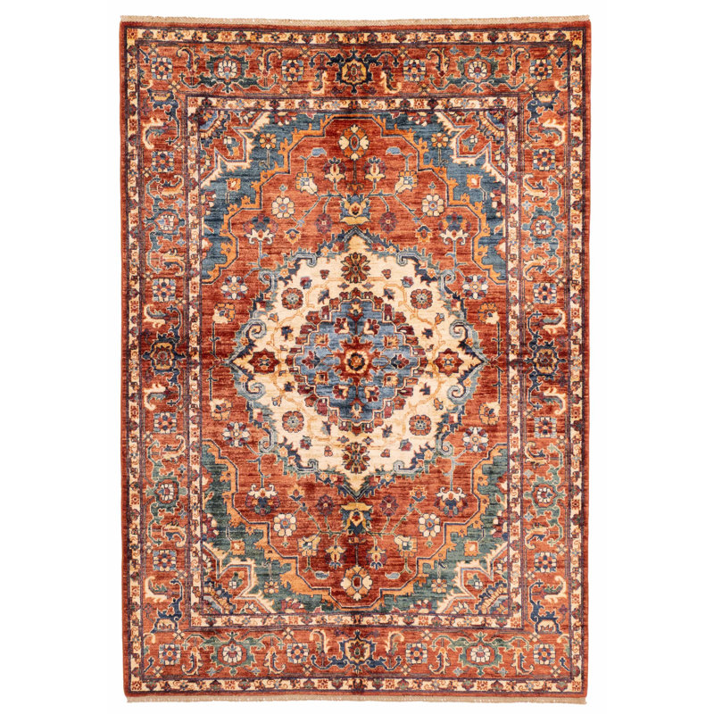Tapis cuivre Aryana 5 pi 7 po x 7 pi 11 po