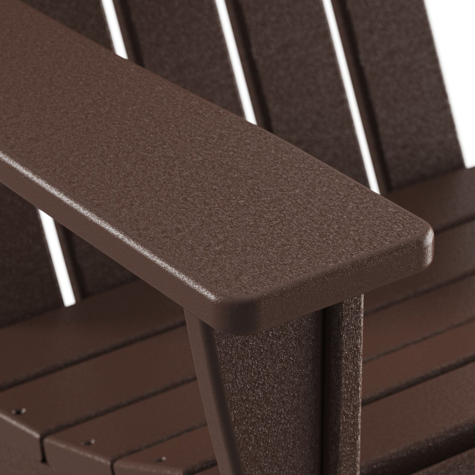 POLYWOOD® Vineyard Adirondack Chair, Mahogany