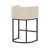 26" Upholstered Counter Stool with Metal Frame-123103707