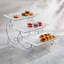 Dublin Crystal 3 Tiered Stepped Serving Stand