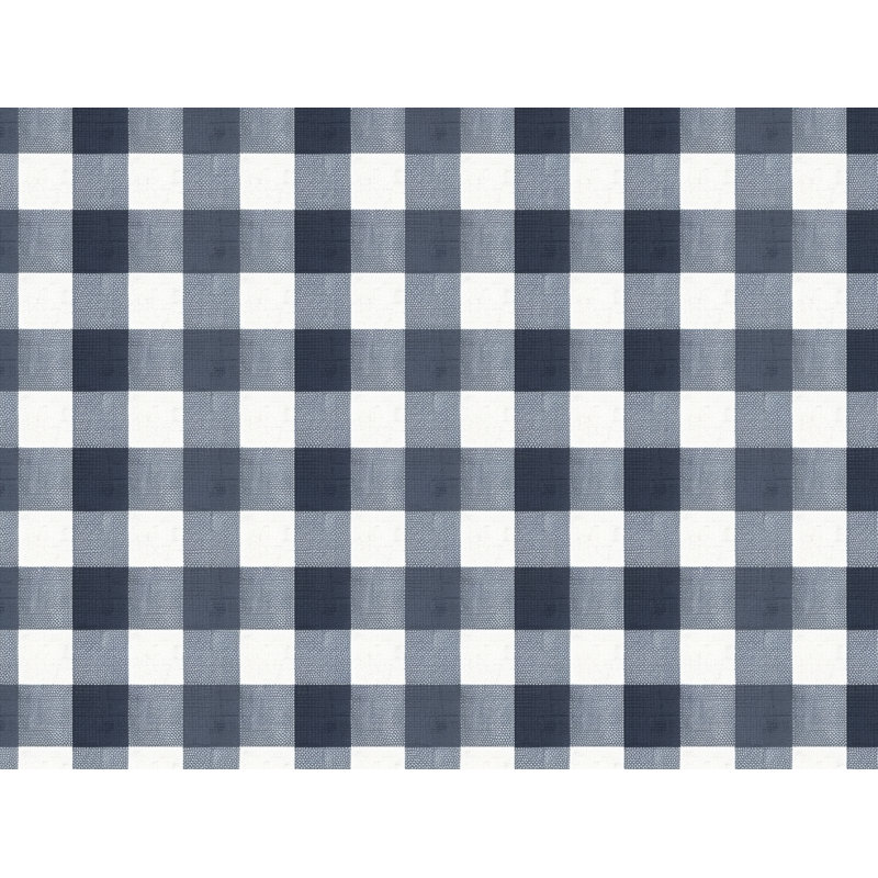 Gingham Comforter, Gray/Navy, King Comforter