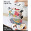 Bacs de rangement empilables transparents sans BPA avec couvercles à boucles - Petits contenants en plastique 11 po x 7,7 po x 6,1 po