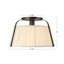Plafonnier semi-encastré or brossé Scout 13 po Scout-368676080-368676110
