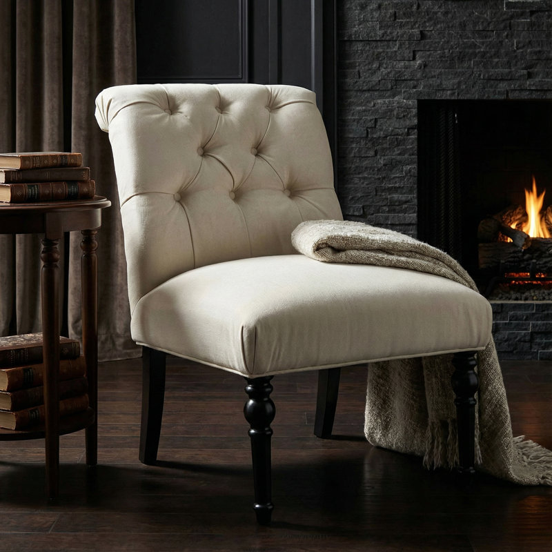 Fauteuil d'appoint Easton en tissu beige Easton