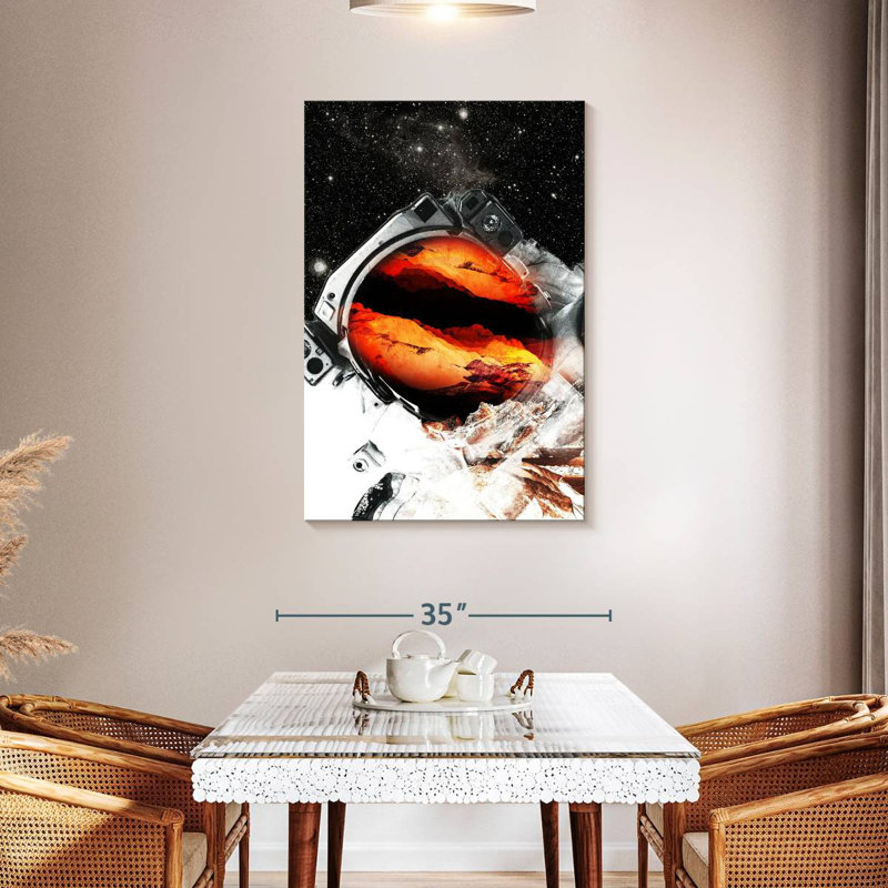 Oberle Mars Odyssey, 45" H x 30" W