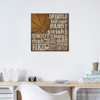 «All Star Sports IV» par Tara Reed - reproduction d'art textuel