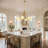31.5In  6 - Light Traditional Globe Chandelier
