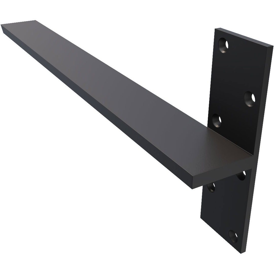 Floating Steel Heavy Duty Wall Mount Ekena Millwork 